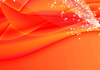 Wallpaper Orange Pink Lines Bubbles Image